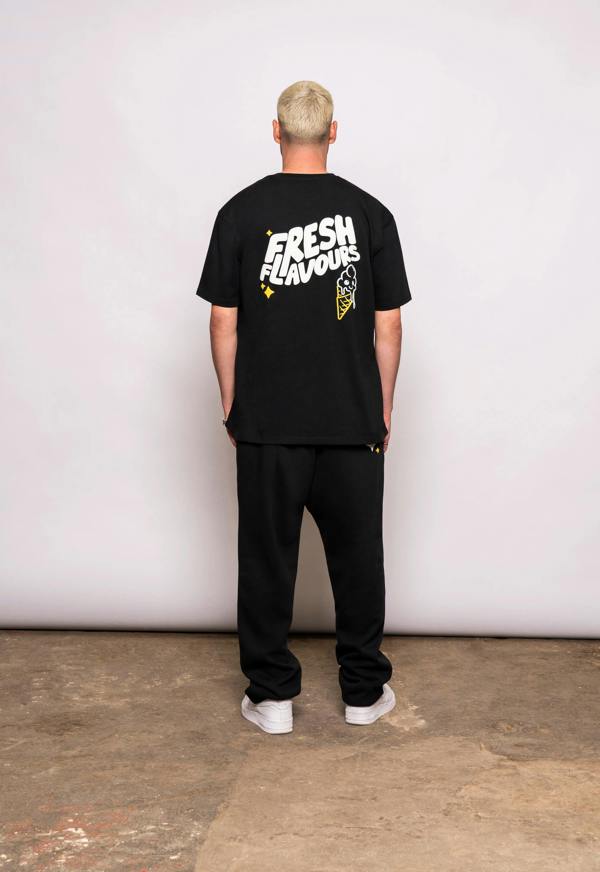 Fresh Couture Fresh Flavours Joggers - Black