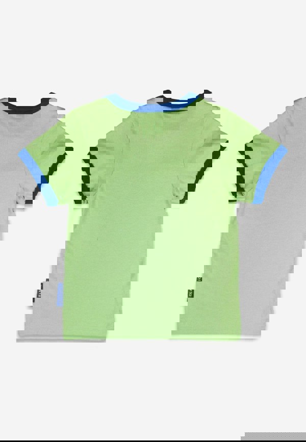 Organic Hillside Applique Short Sleeved T-Shirt - Toby Tiger