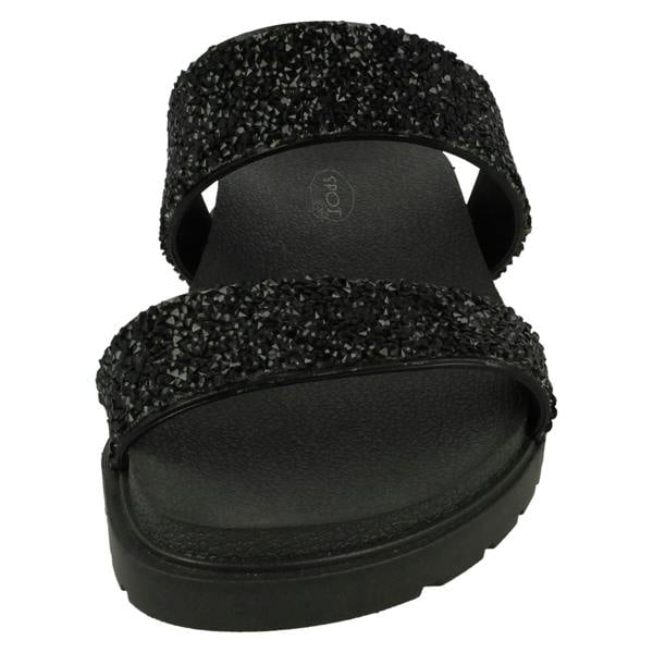Spot On Ladies Spot On Slip On Sandals