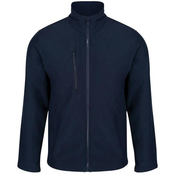 Regatta Professional Mens Ablaze Three Layer Soft Shell Jacket - Navy/Navy