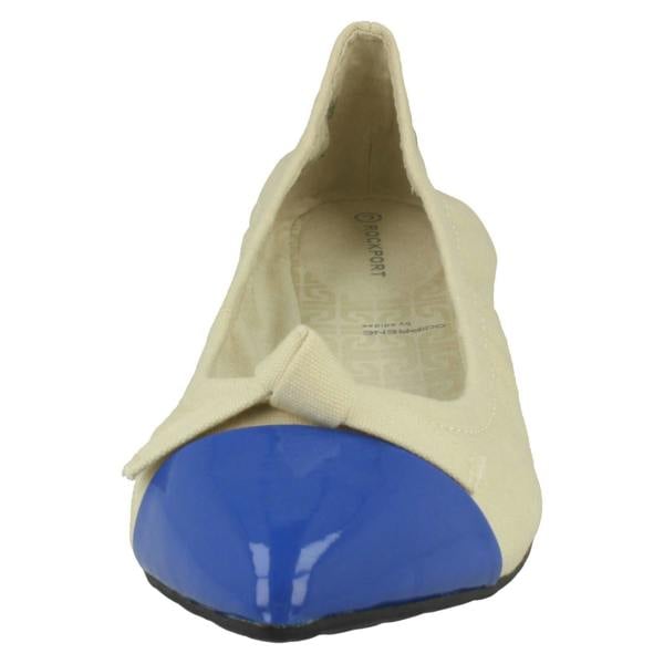 Rockport Ladies Rockport Slip On Flats With Bow Detailing Ashika