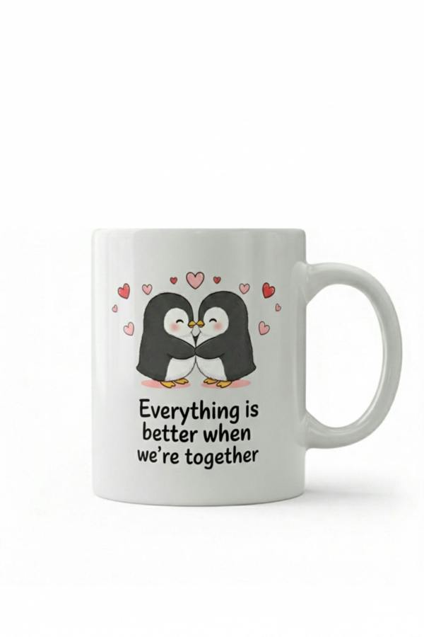 Dyzi Everything Is Better When We’re Together Mug Valentine’s Day Gift