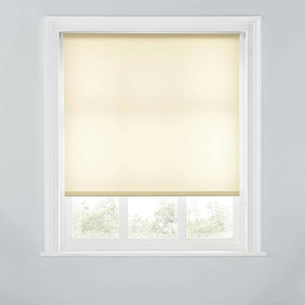 A.Unique Home Trimmable Daylight Roller Blind - 6FT - NATURAL - 180cm(W) x 170cm(L)
