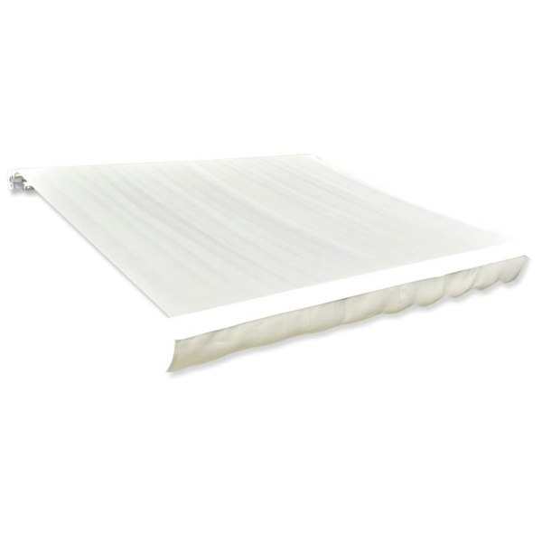 Berkfield Awning Top Sunshade Canvas Cream 6 x 3 m