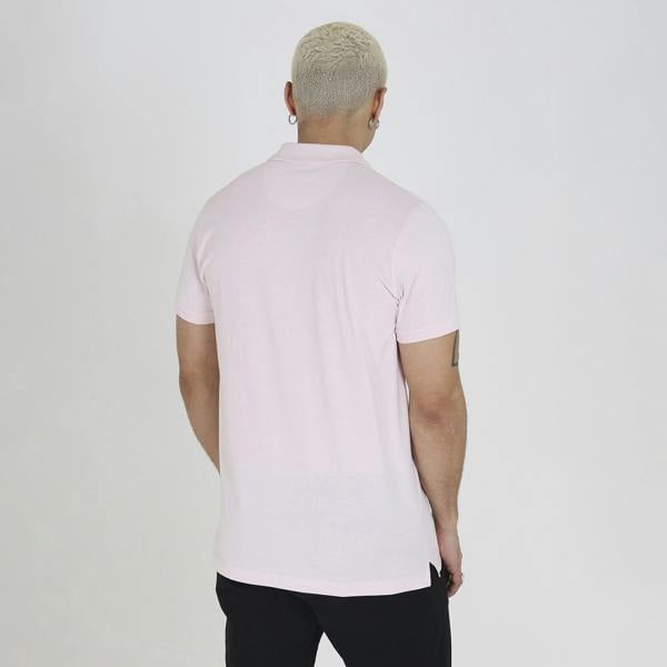 Brave Soul Baby Blue 3 Pack Cotton Jersey Polo Shirts - Baby Blue Image 3