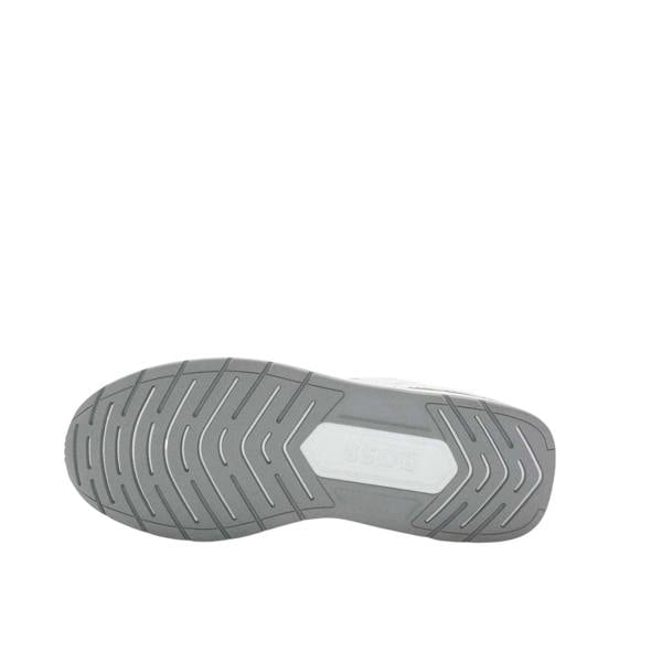 Boss Mens Kurt Leather Running Trainers - White - 