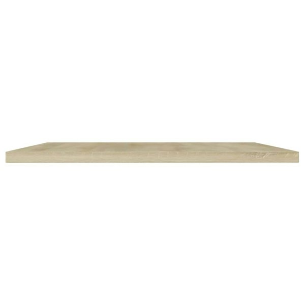 Berkfield Bookshelf Boards 4 pcs Sonoma Oak 40x40x1.5 cm Engineered Wood