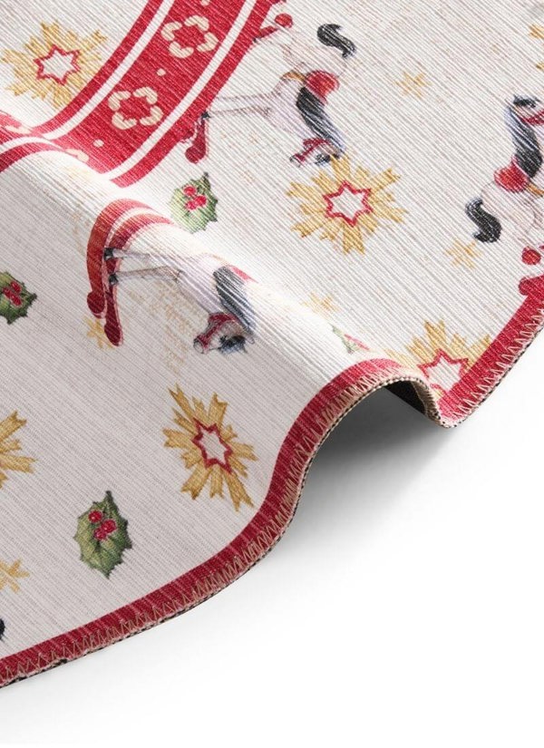 The Rugs Villeroy & Boch Toy's Round Christmas Rug – 160 cm