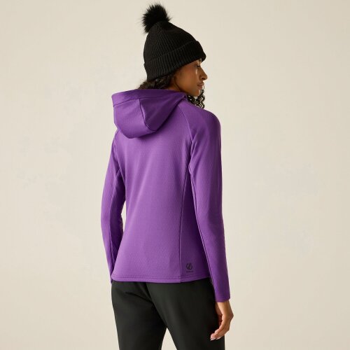 Dare 2B Womens Ventura Stretch Hooded Midlayer - Amaranth