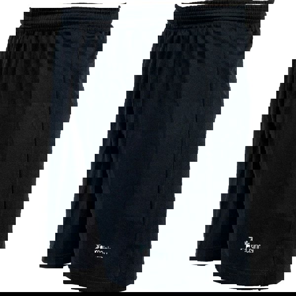 XL ADULT Elastic Lightweight Football Gym Training Shorts - Plain BLACK 42-44"