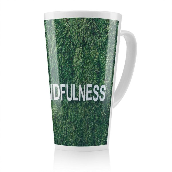 Benjamin Tate Design Wellness Mindfulness Designer Latte Mug