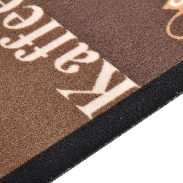 Berkfield Kitchen Carpet Washable Coffee brown 60x180 cm