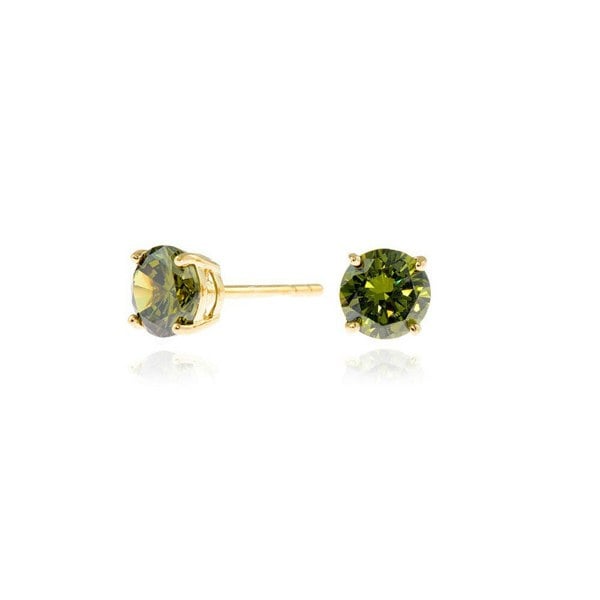 Cachet London Lana 6mm Olivine Earrings