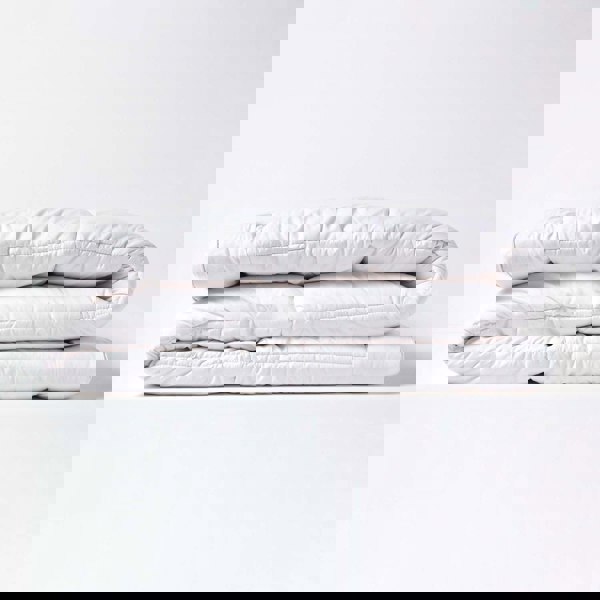 HOMESCAPES Pure Mulberry Silk Blend Mattress Topper 700GSM