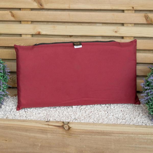Samuel Alexander 52 x 20cm Back Cushion for Single Wooden Garden Chair in Burgundy