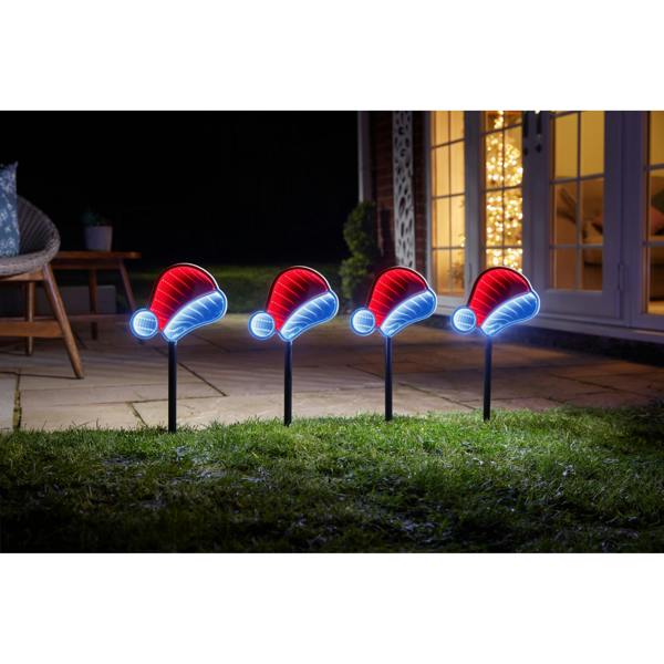 InfiniSanta Hats Set of 4