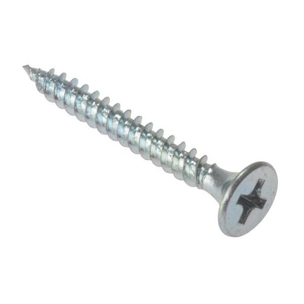 Forgefix Drywall Screws, Phillips, Bugle Head, Zp - Multi Colour