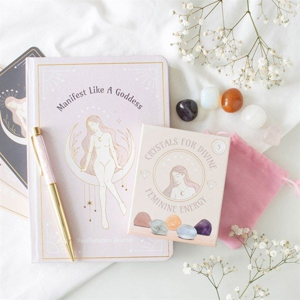 Serano Set of 5 Crystals for Divine Feminine Energy