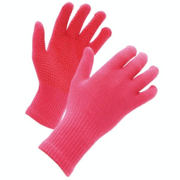 Shires Unisex Adult Suregrip Riding Gloves - Pink