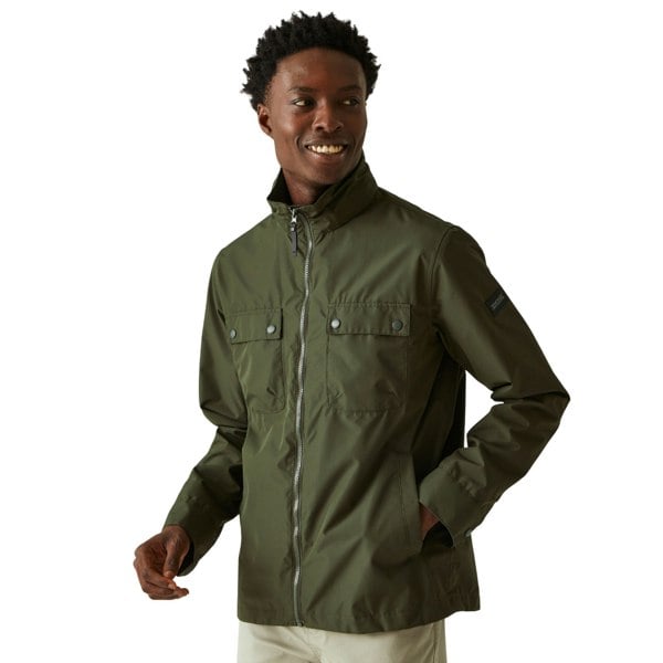 Regatta Mens Raytan Waterproof Jacket - Dark Khaki