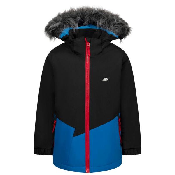 Trespass Boys Deen Raincoat - Black - 