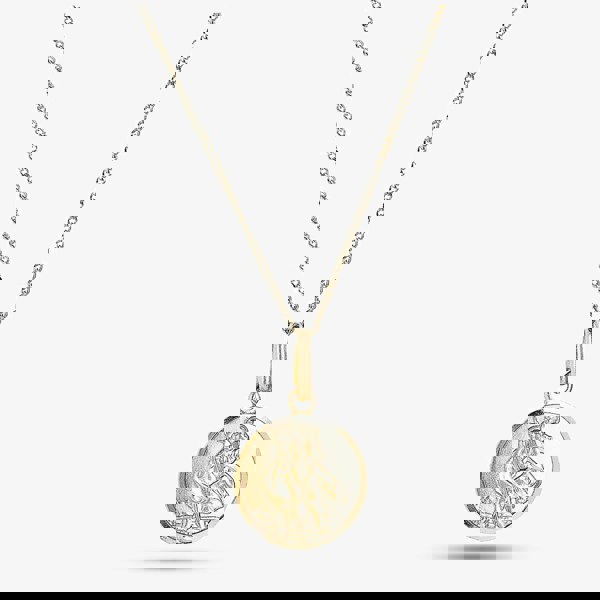 T. H. Baker 9ct Gold St Christopher and Chain SC002 CN025-18