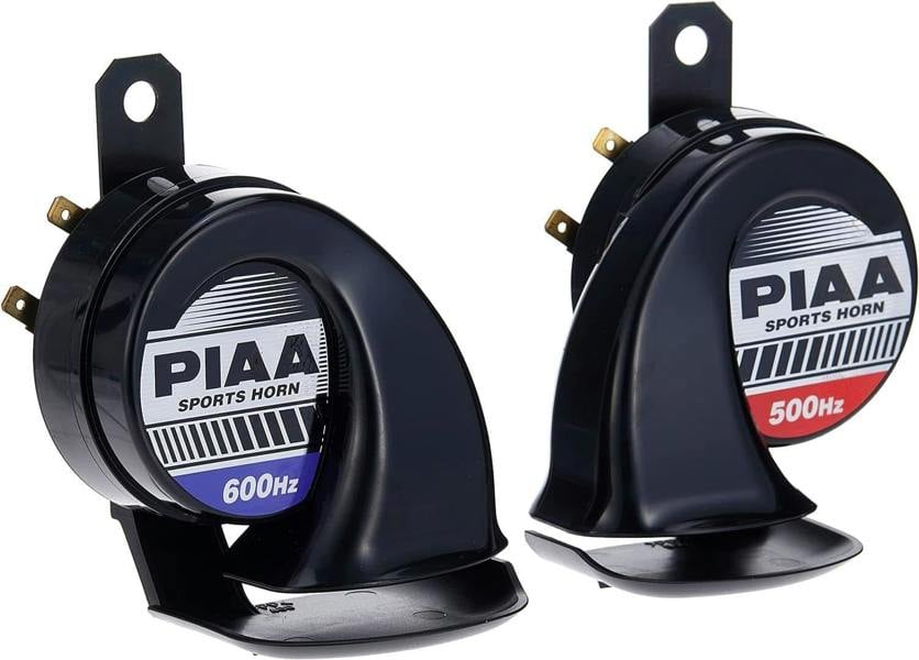 PIAA Sports Dual Tone Horn 500/600Hz 115db High Pitch LOUD - Universal Fitment