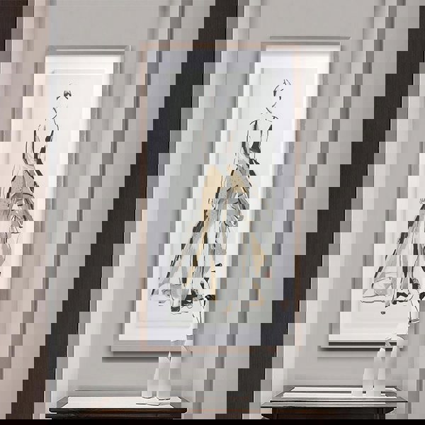 Lady Framed Wall Art Print 40*60cm-Weilai-Weilai Concept