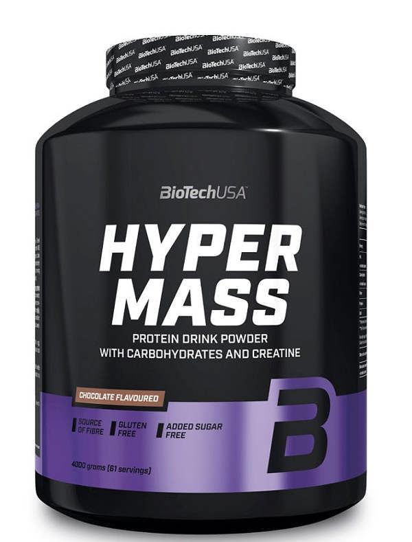 BioTechUSA Hyper Mass, Strawberry - 4000g