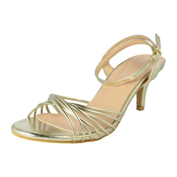Spot On Ladies Spot On Strappy Evening Sandals F12115