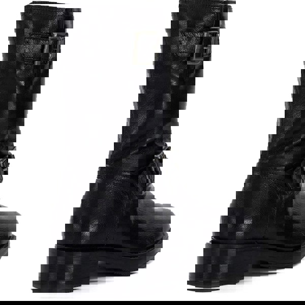 Dune London Dune Pixen Leather Women's Black Boots