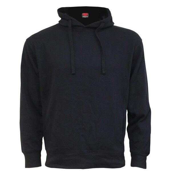 Spiral - Side Pocket Hoody Black