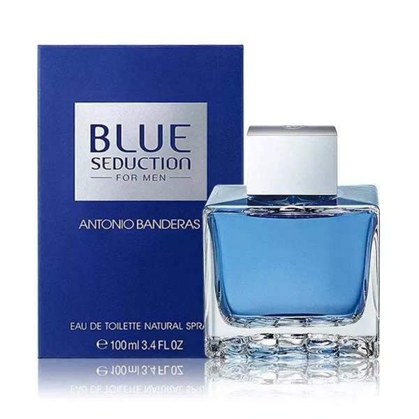 Antonio Banderas Blue Seduction 100ml Eau De Toilette EDT spray For Him