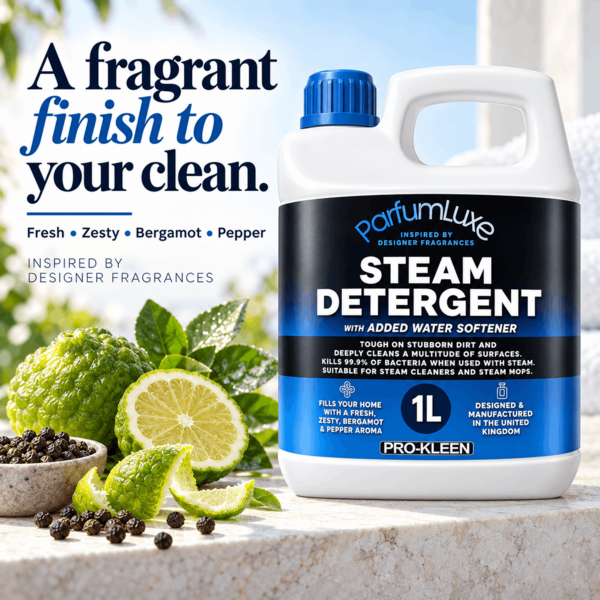 ProKleen Pro-Kleen Parfum Luxe Steam Mop Detergent Sauvage 1L x2- Deeply Cleans, Removes Stains, Deodorises