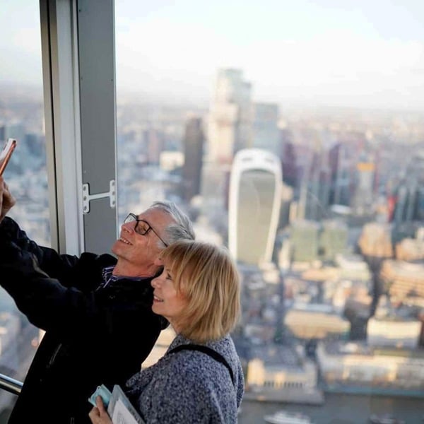 Virgin Experience Days Visit to The View from The Shard with Champagne for Two