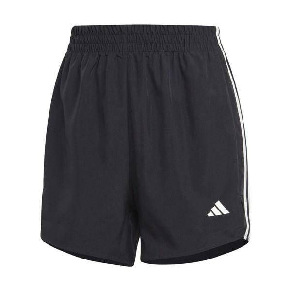 Adidas Womens/Ladies High Waist Running Shorts - Black - 