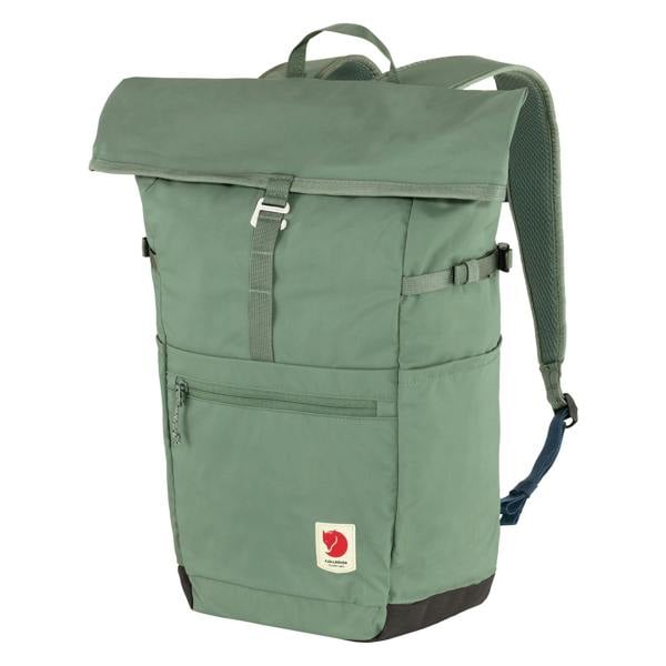 Front view of Fjallraven High Coast Foldsack 24 for Men in Patina Green