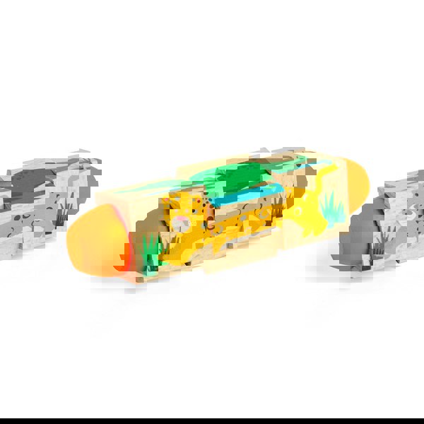 Bigjigs Toys Jungle Twist Blocks