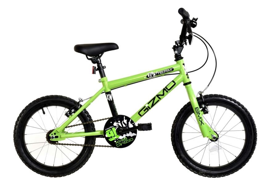 XN Gizmo 16" Kids BMX Bike - Lime Green