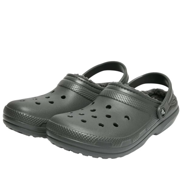 Crocs Classic Lined Clog - Grey - Daley Footwear