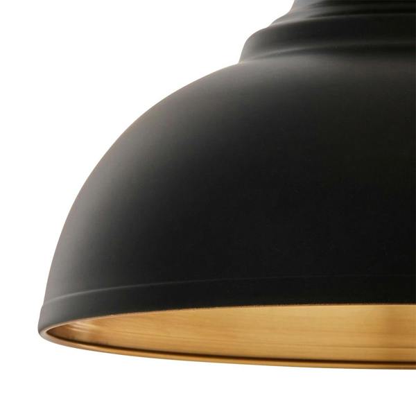 Pagazzi Lighting Maris Matte Black Easy-Fit Pendant