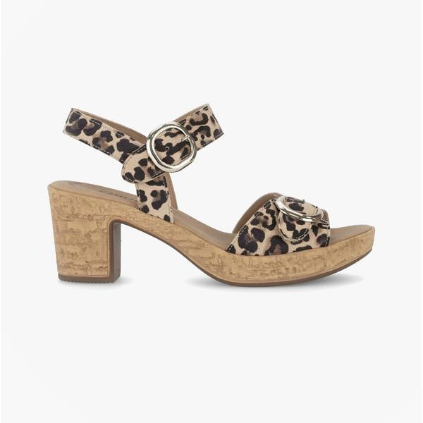 Gabor Gabor FANTASTICA Womens Ankle Strap Sandals Beige