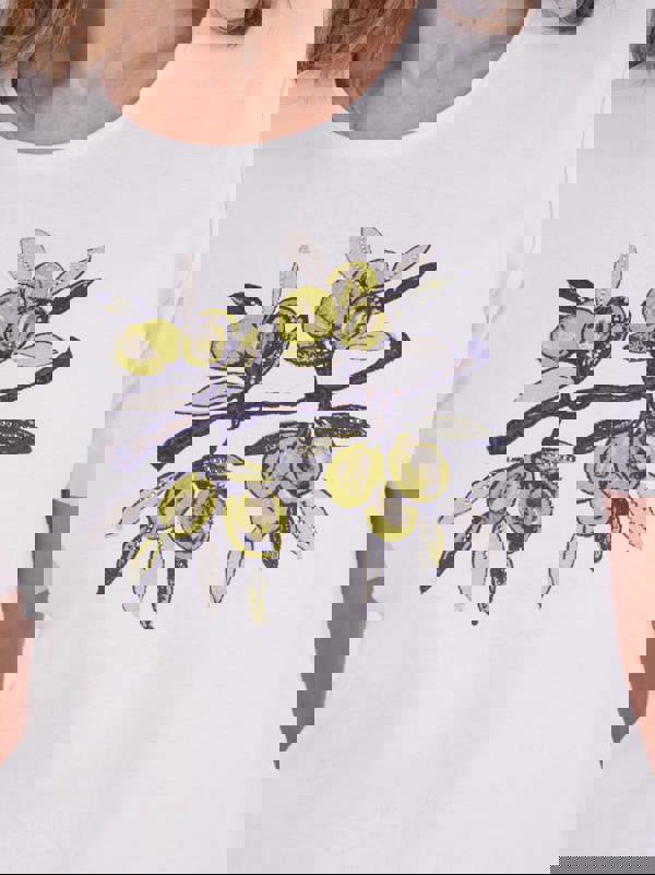 TIGI Olive Painterly Placement Top