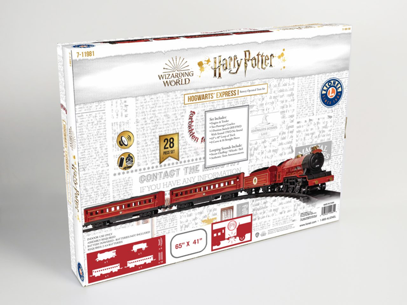 Lionel Hogwarts Express 28-piece Train Set