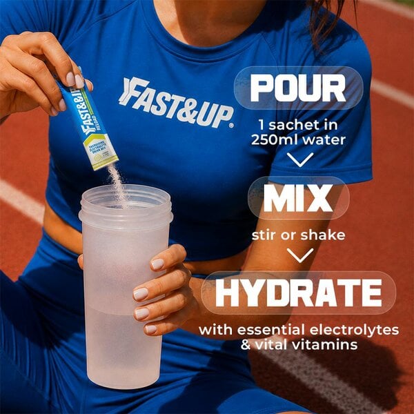 Reload Stick Pack - Energizing Electrolyte Drink Mix for Instant Hydration - Lemon & Lime, 15 Sachets