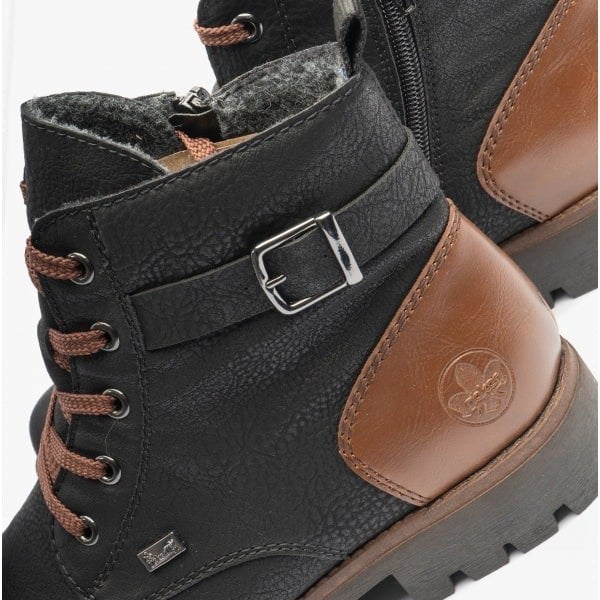 Rieker 78502-00 Womens Boots - Black