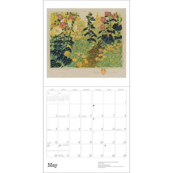 Gustave Baumann, A Small Untroubled World Calendar 2027, Wall Calendars, Month To View, Art, Gift