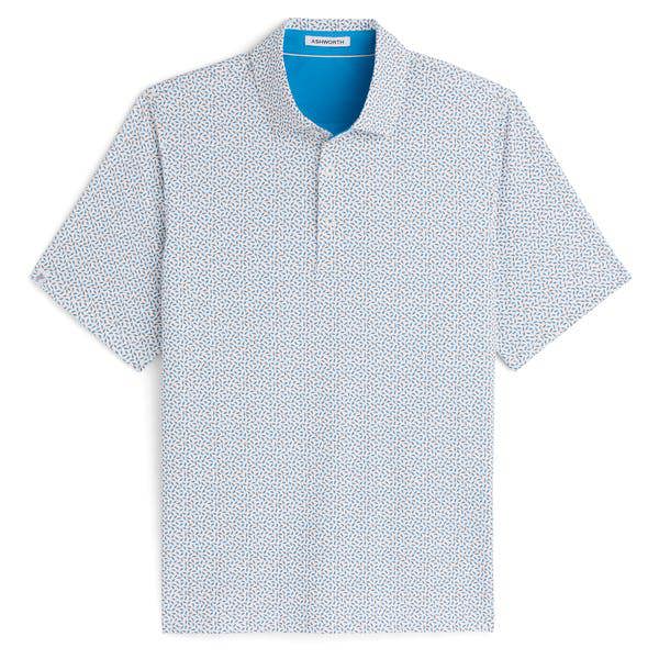 Zephyr Polo in Bluefin / Roe