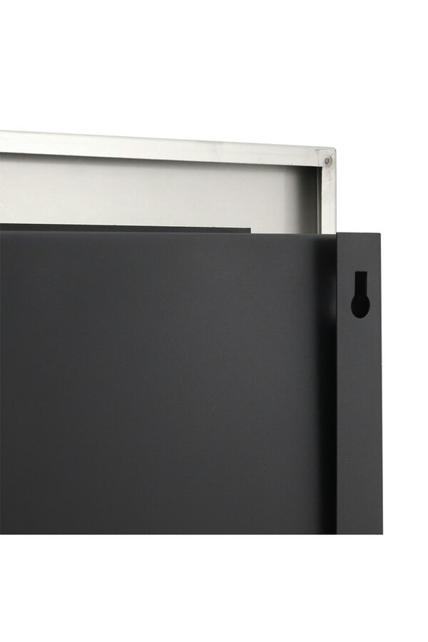 Living and Home Recessed and Wall Mount Ethanol Fireplace, Adjustable Flame