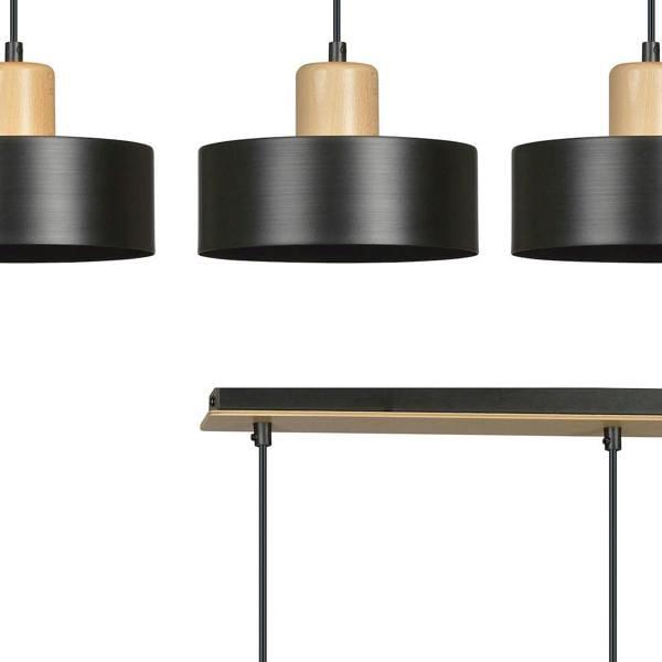 Emibig TORIN Pendant lamp  3 x E27 Black